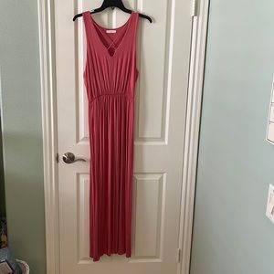 Lush dress size L in light pink/blush